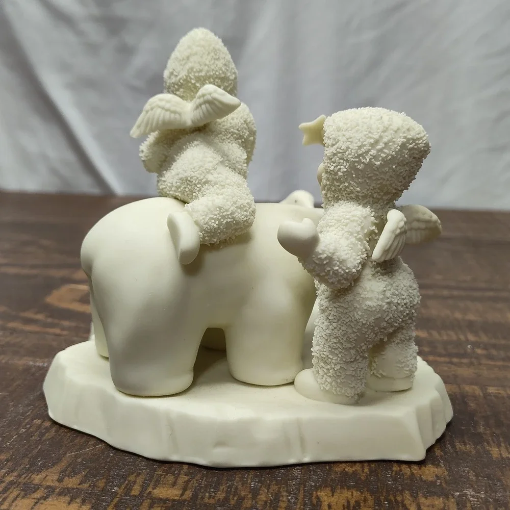 Snowbabies dept 56 figurines-Can I Help Too